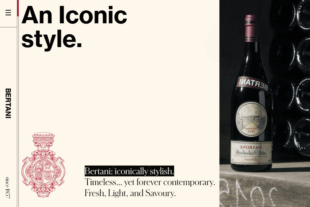 Bertani website preview